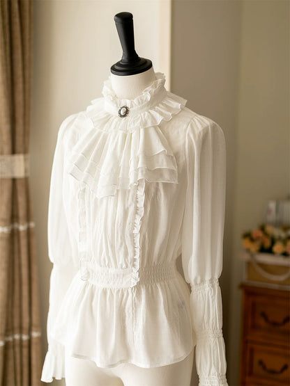 Weste Retro Farbig Klassisch + Lang Ausgestellt Bluse Rock