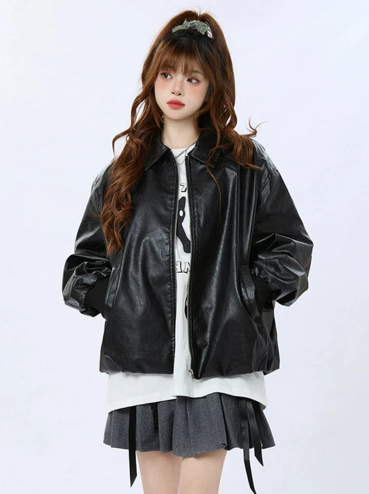 Veste Street American Loose Leather