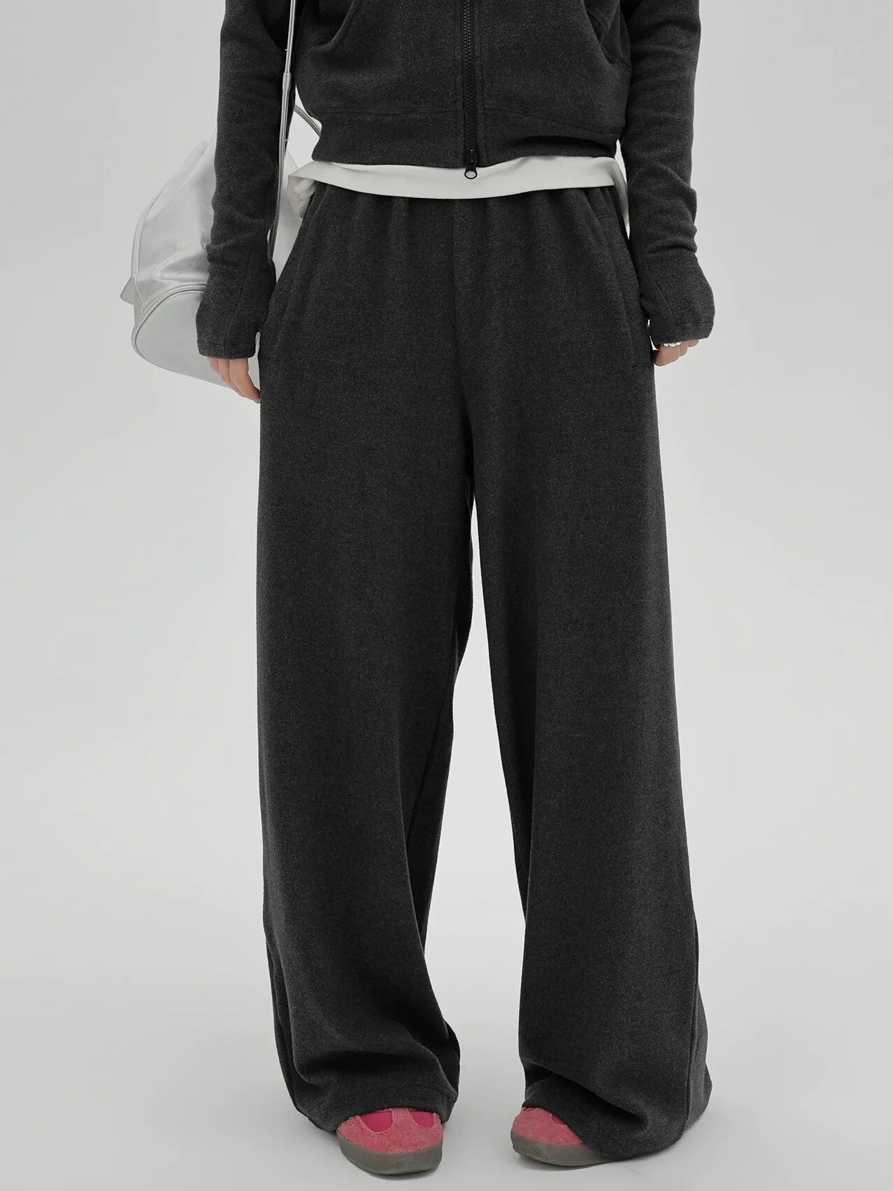 Lazy Sweatshirt Hoodie Jacket Pants Style Sport Casual Korean