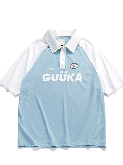 Tops Bicolor American Over Logo