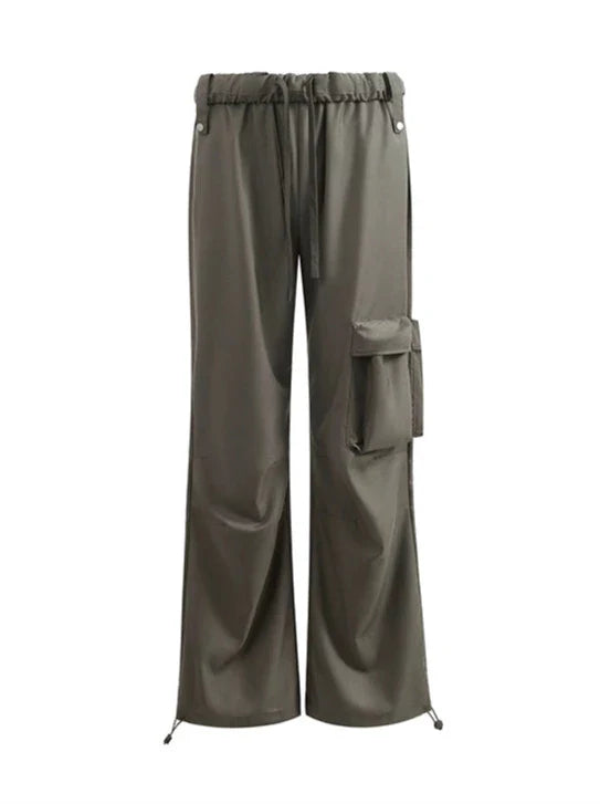 Loose Cargo Large Pocket Pants