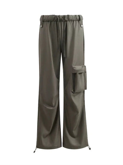 Loose Cargo Large Pocket Pants