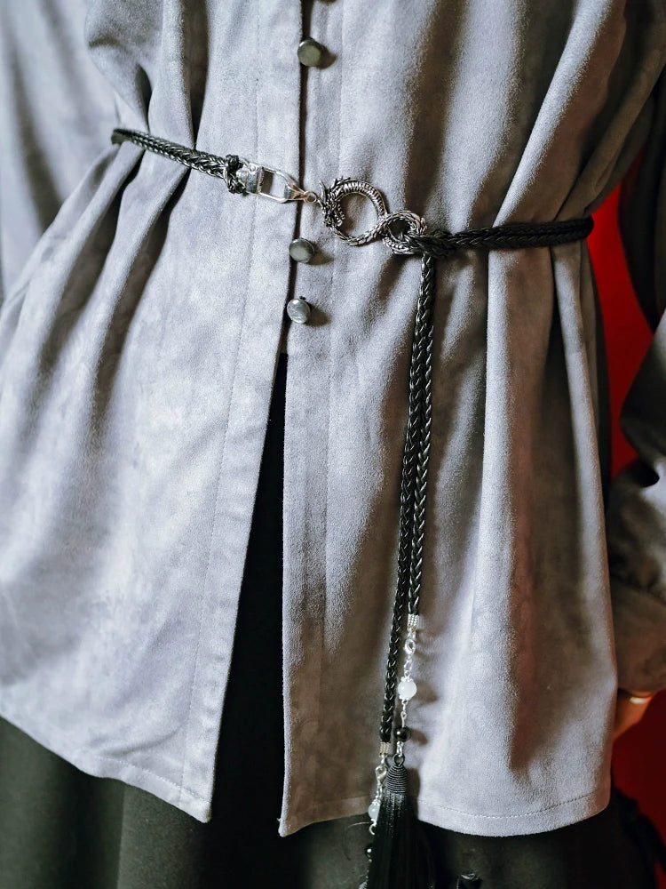 ドラゴンチャイナタッセルベルトレースアップオリジナルペンダント