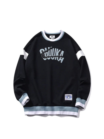 Street Dark Casual Mode Tops Loose