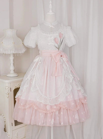 Lolita Tulip Dress Girly Sweet Summer