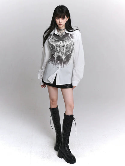 Shirt Dark Girl Ghost Mode