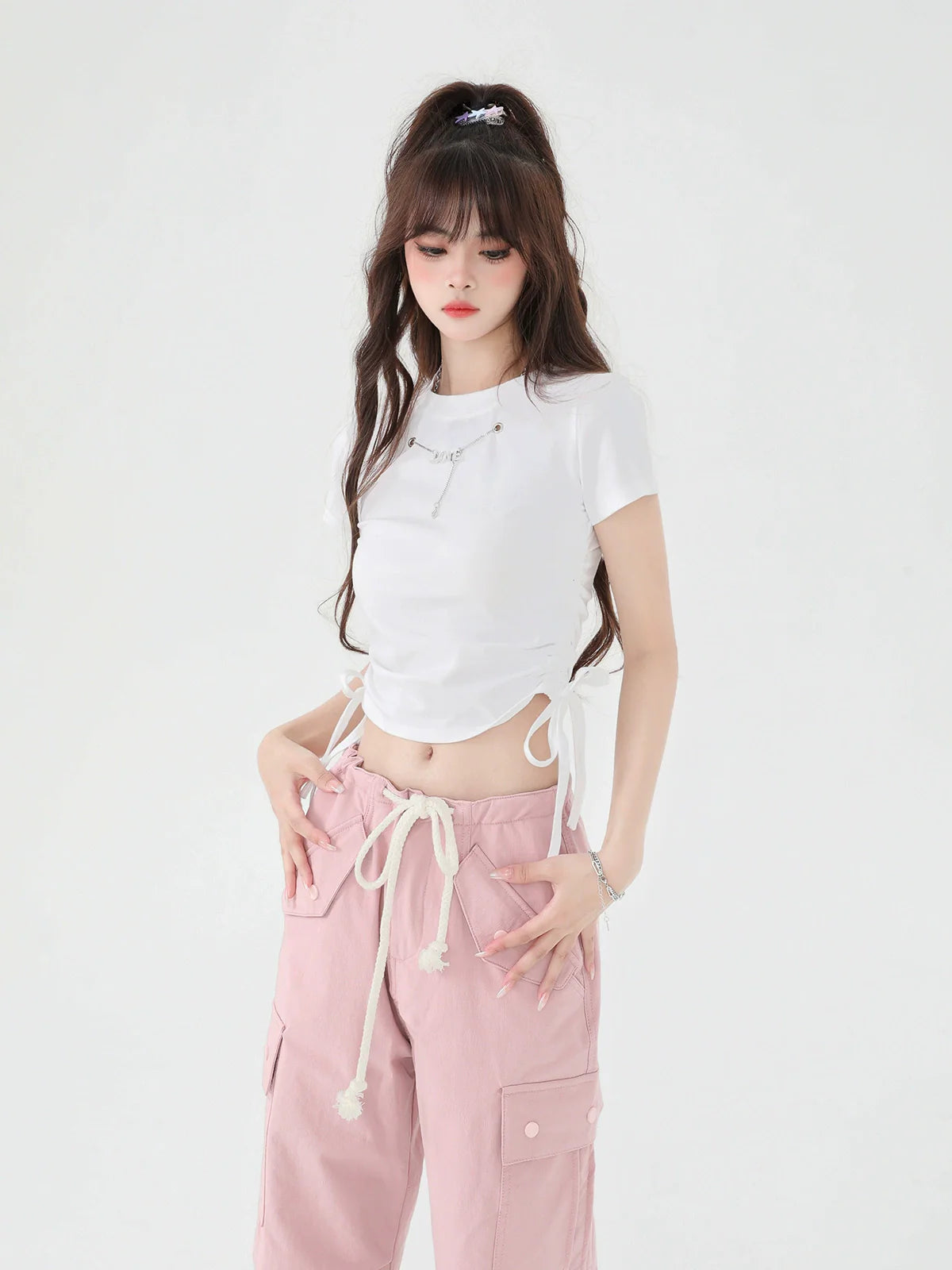 Hot Cool Top Slim Love Girl