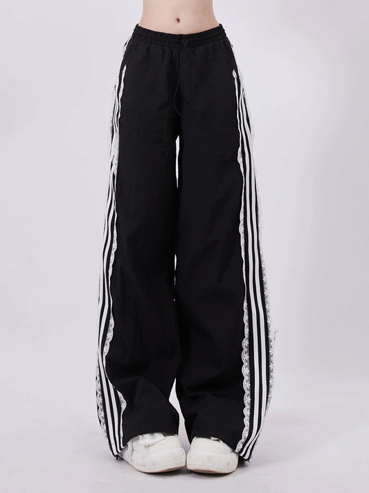 Pants Stripe Side Casual