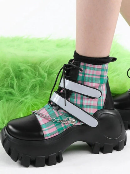 High Shoes Cut Check Volume