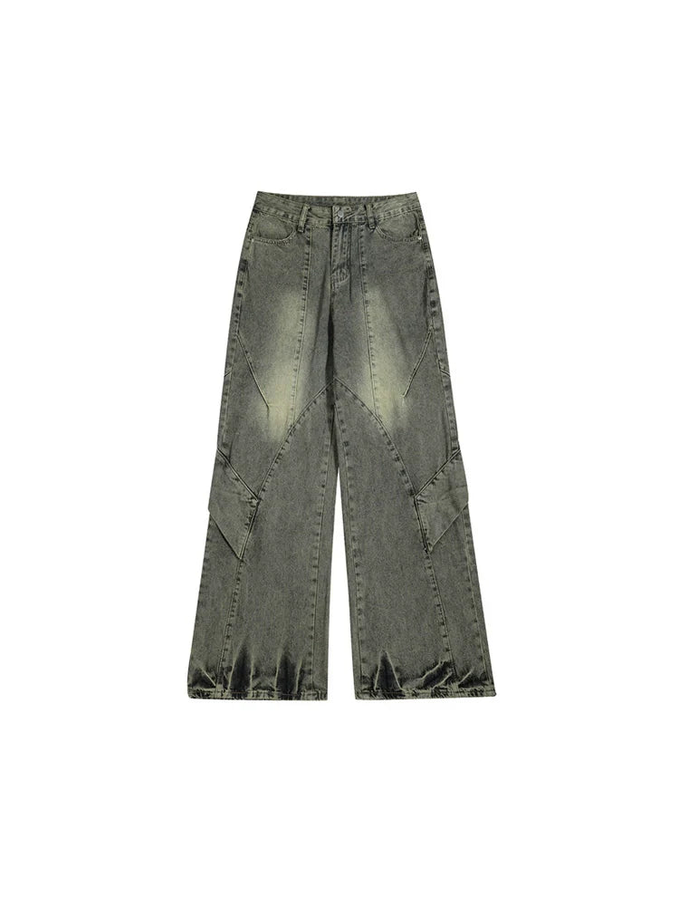 Pants Damaged Osh Wide-Loose Denim
