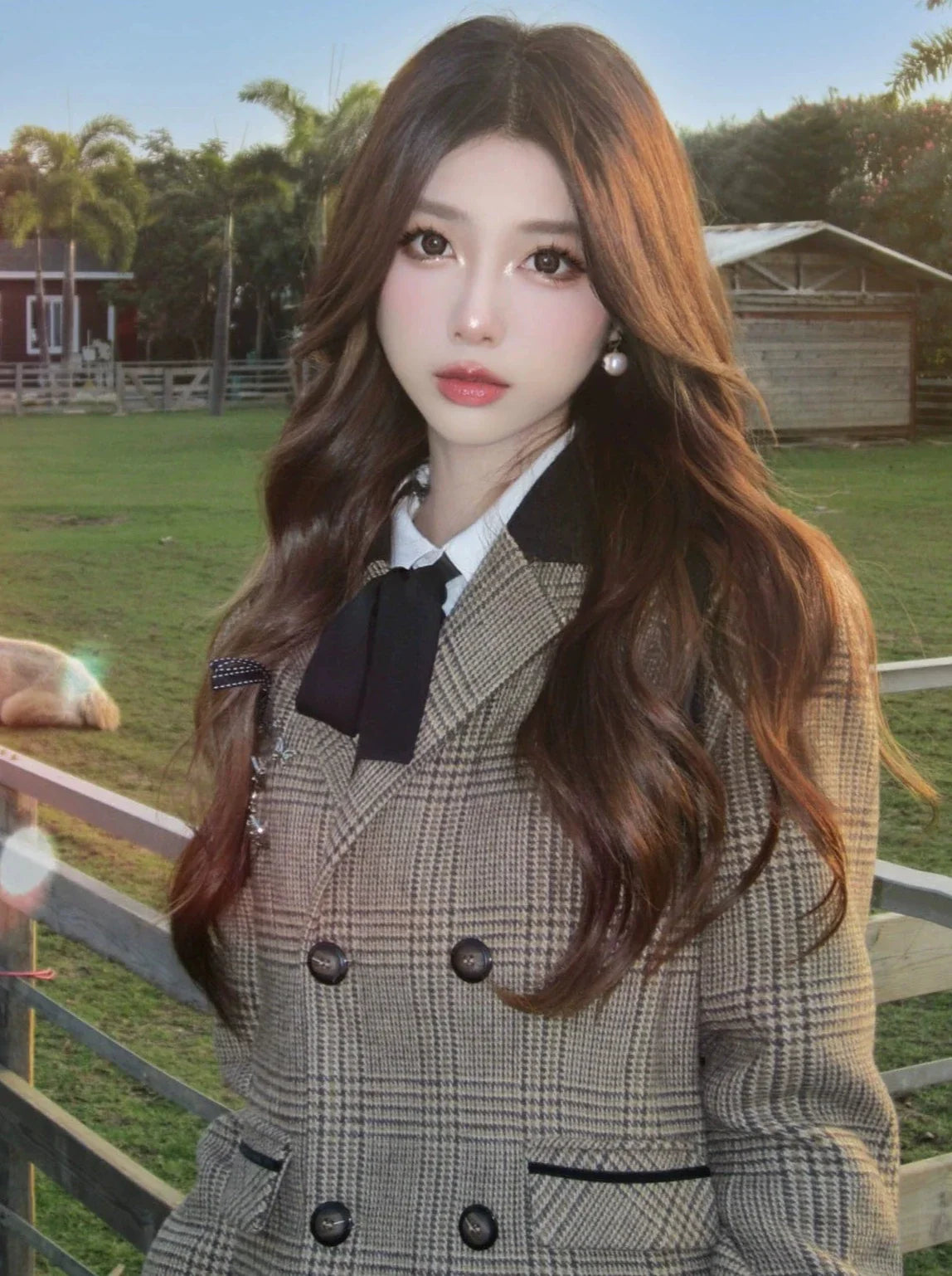 Veste Art Girl Marron