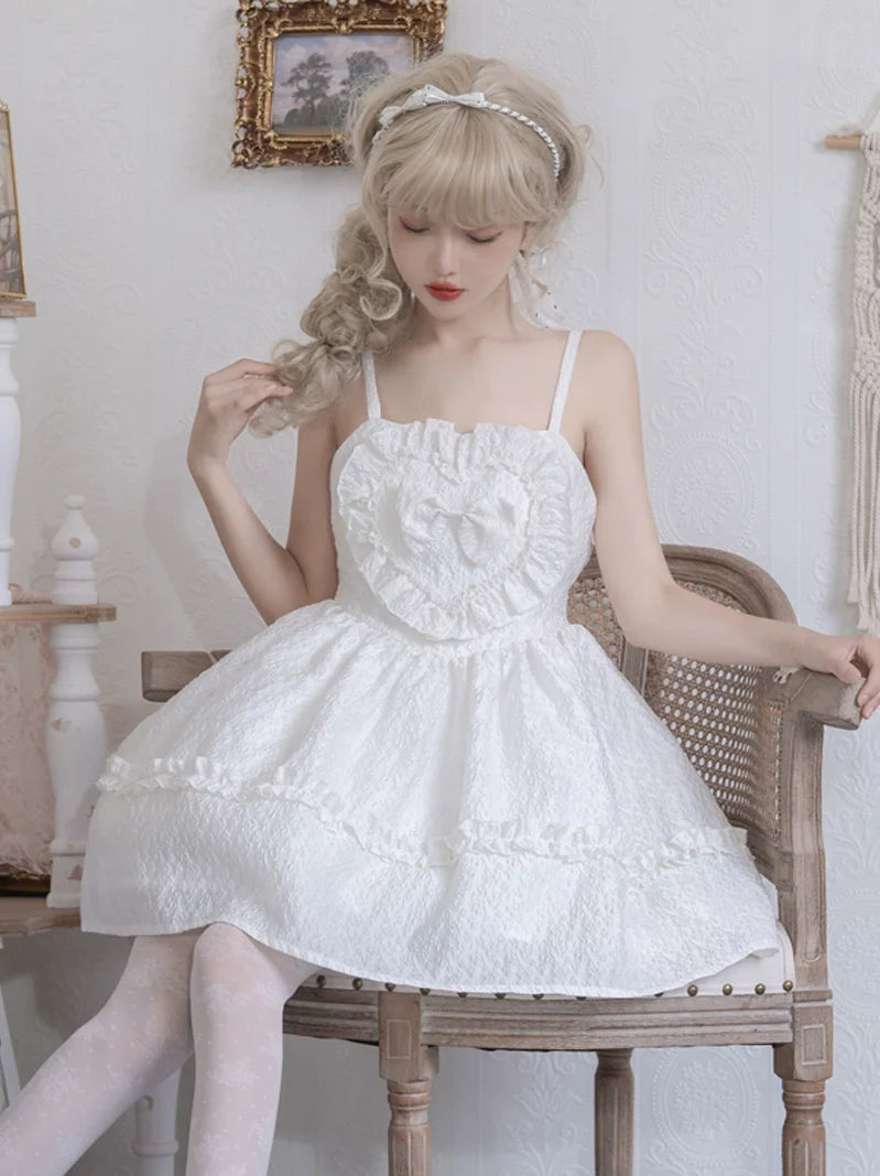 Herz Lolita Cami Rüschen Soul Princess Kleid