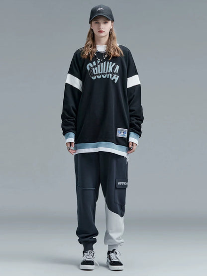 Street Dark Casual Mode Tops Loose