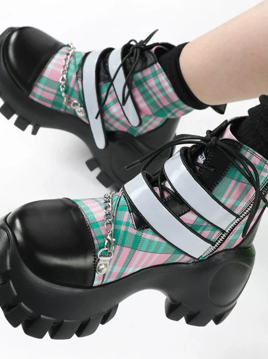 High Shoes Cut Check Volume