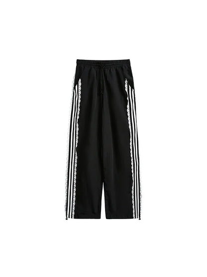 Pants Stripe Side Casual