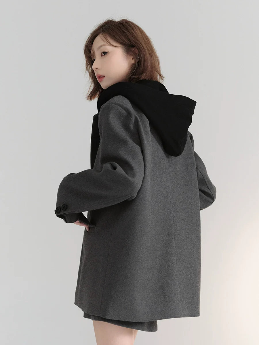 Veste décontractée ample One-Point
