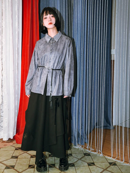 ドラゴンチャイナタッセルベルトレースアップオリジナルペンダント