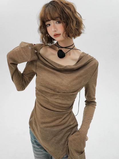 American One T Schulter Slim Long