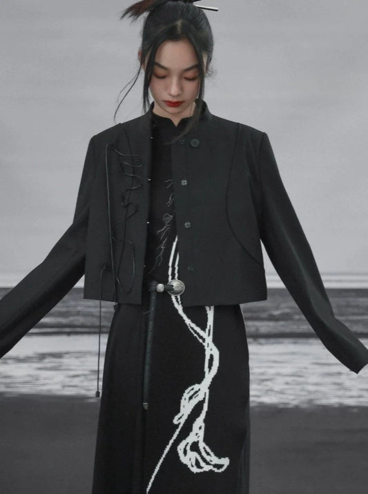 Veste courte en corde de Chine