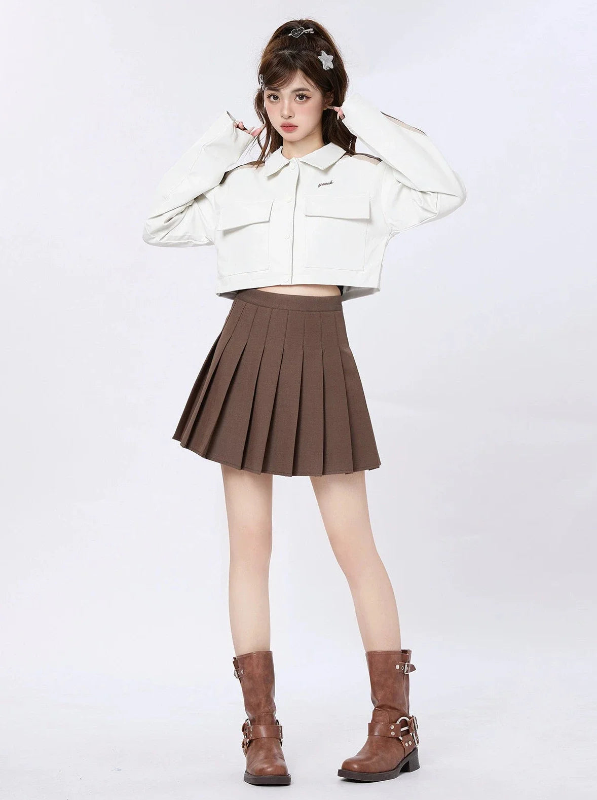 Short Biker Mode Shirt