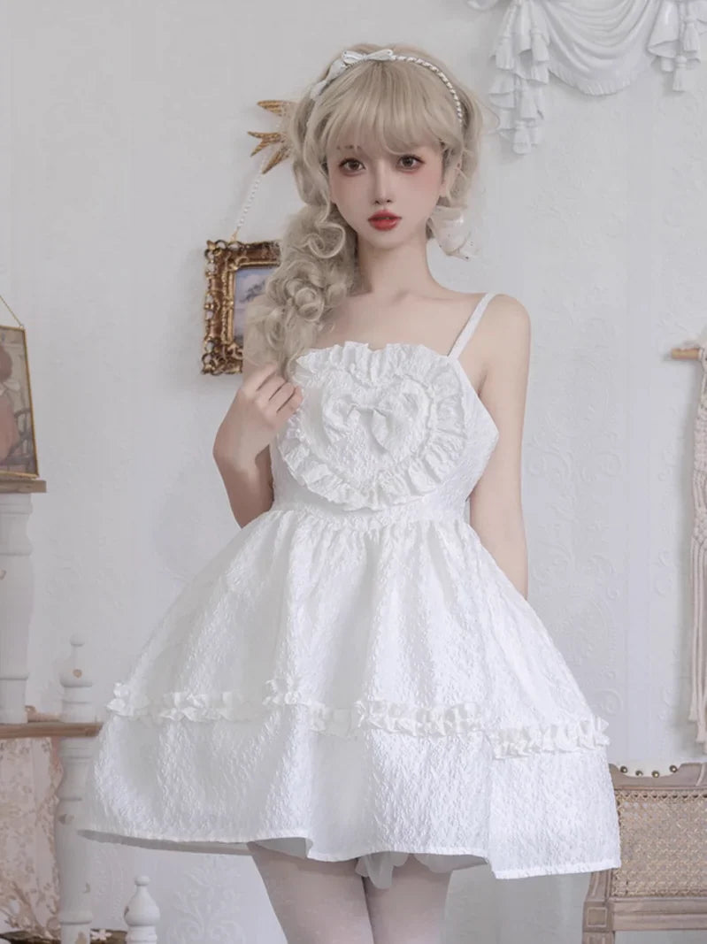 Herz Lolita Cami Rüschen Soul Princess Kleid