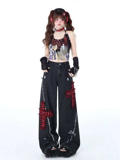 Pantalon en jean Diary Wide Street