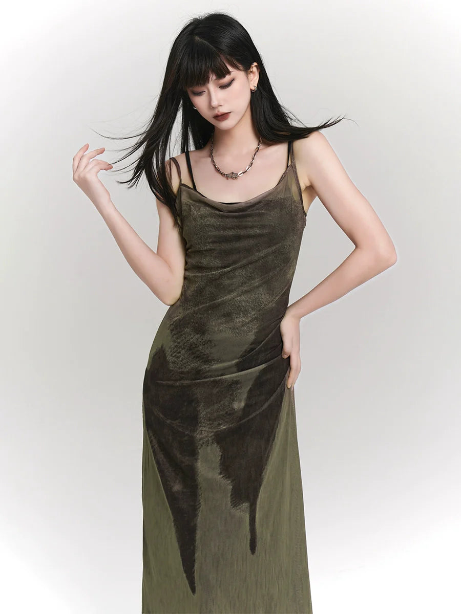 Tight Design Mode Girl Dark Ghost Camisole