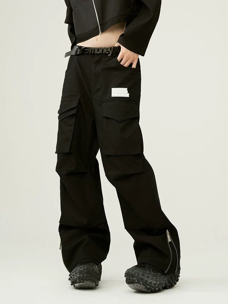 Loose Mode Straight Cargo Pants