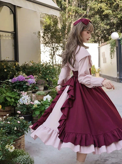 Rose Piece Lolita Faux Kula Dress Two