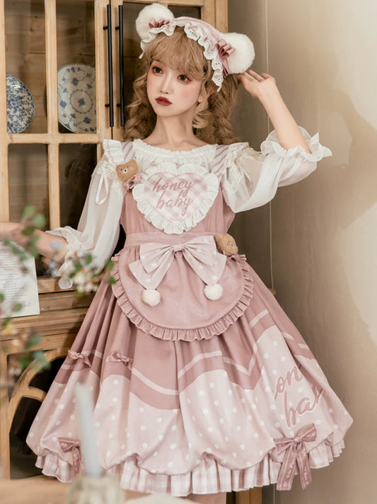 Robe Sweet Lolita Pinky Bear