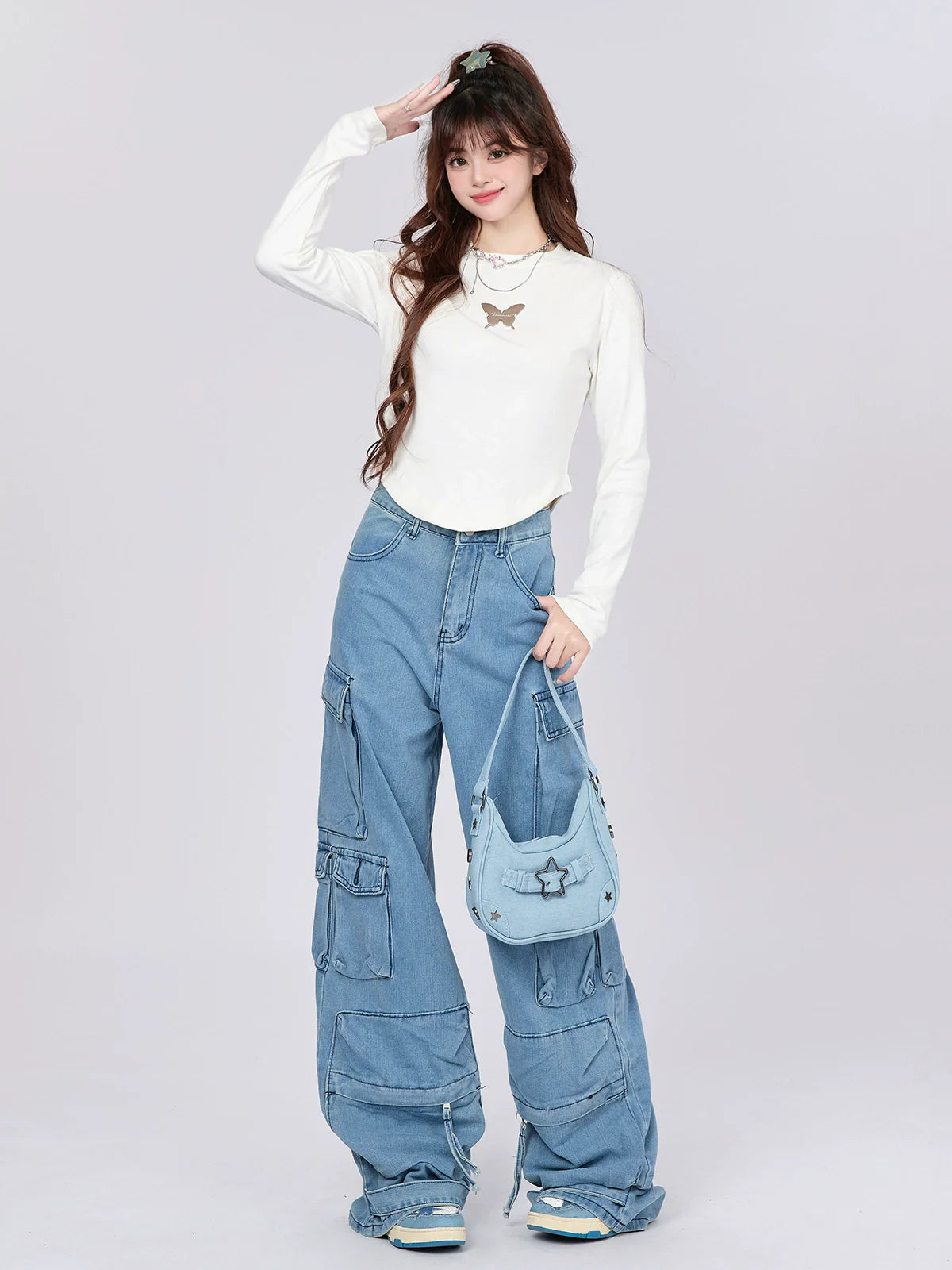 Metal One Butterfly Point Top Short Little