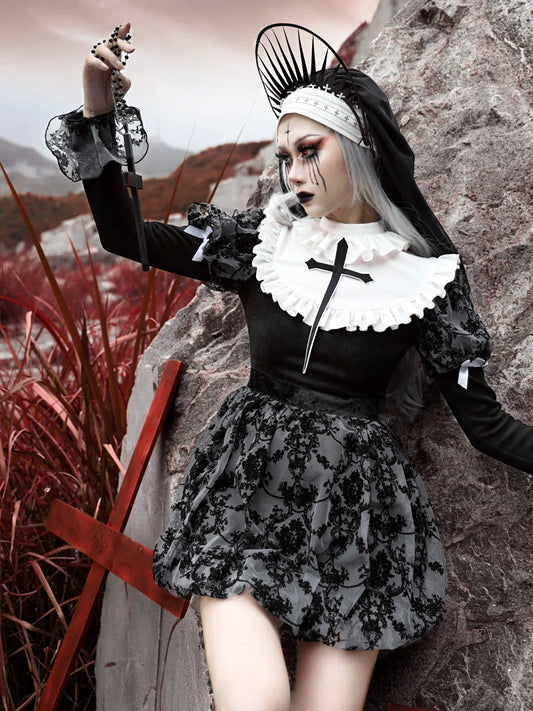 Dress Cross Gothic Design