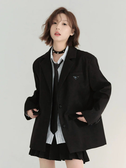 Veste décontractée ample One-Point