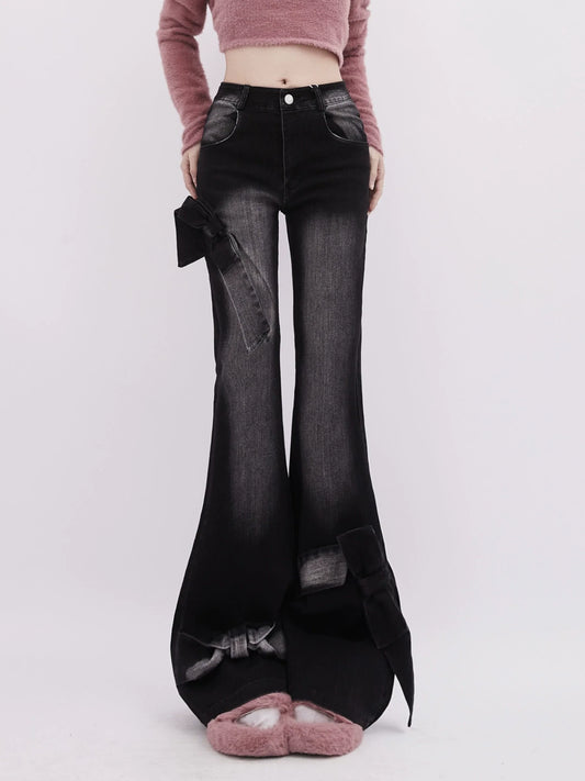 Pants Flared Osh Denim Wide