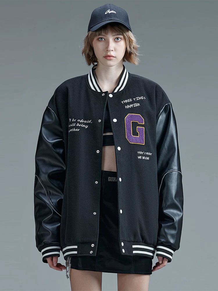 Mode Bag Leather Jacket Logo
