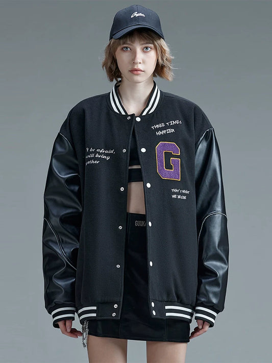 Mode Bag Leather Jacket Logo