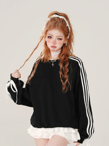 Casual Design Sweatshirt Side