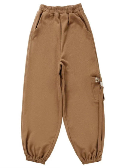 Hoody Fake Far Court + Velvet Casual Pants