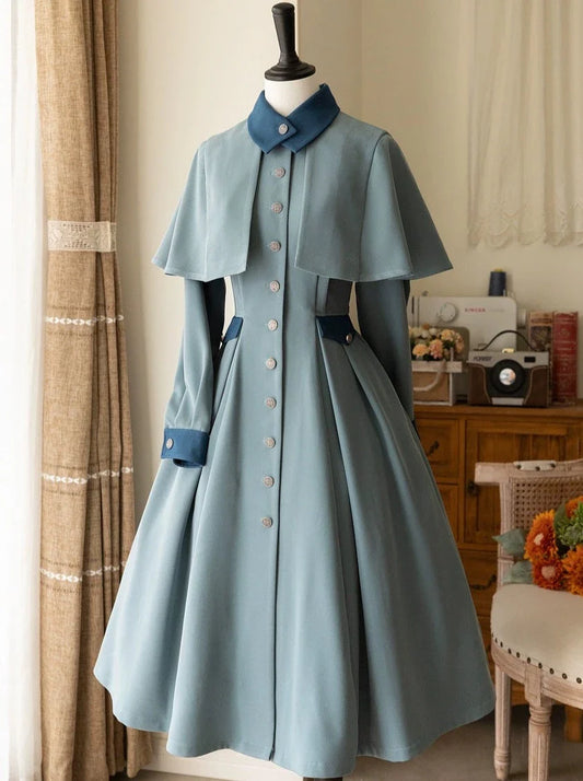 Manteau élégant rétro classique