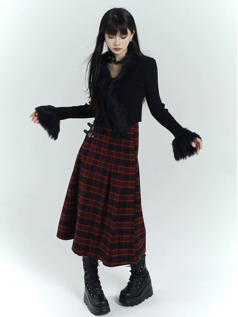 Ghost Knit Cardigan Mode Girl Jacket