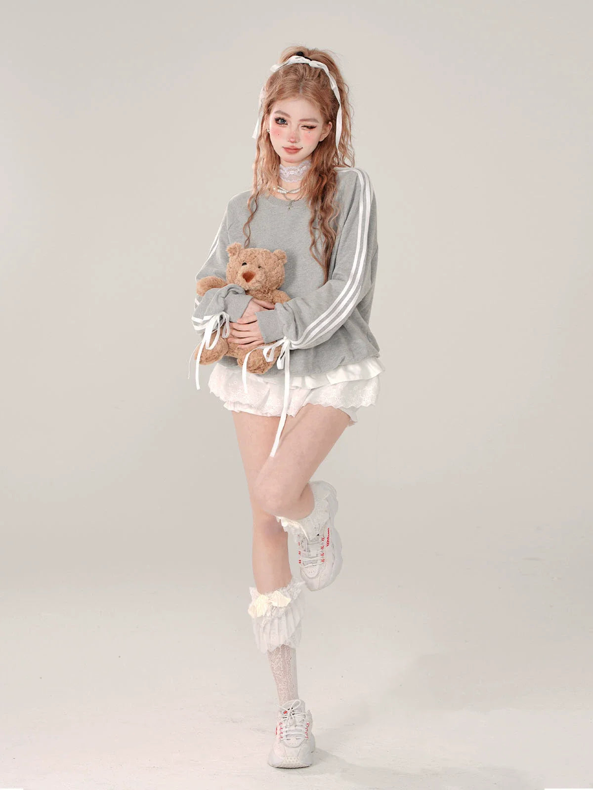 Casual Design Sweatshirt Side