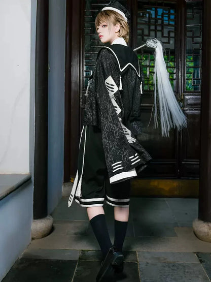 Ensemble complet de veste chinoise Zombie