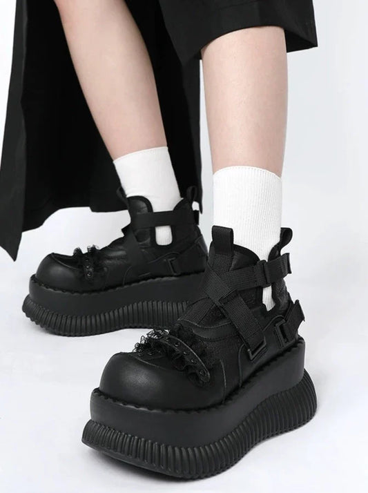 Pump Cross Volume Shoes Cut High