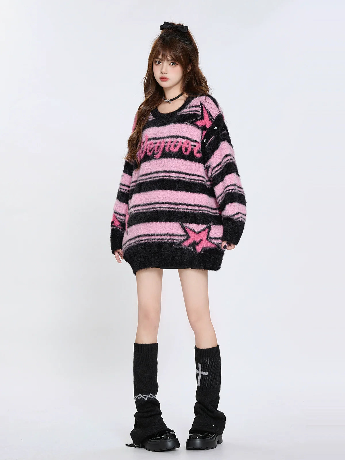 Top Star Knit Border