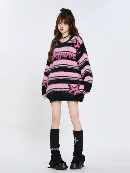 Top Star Knit Border