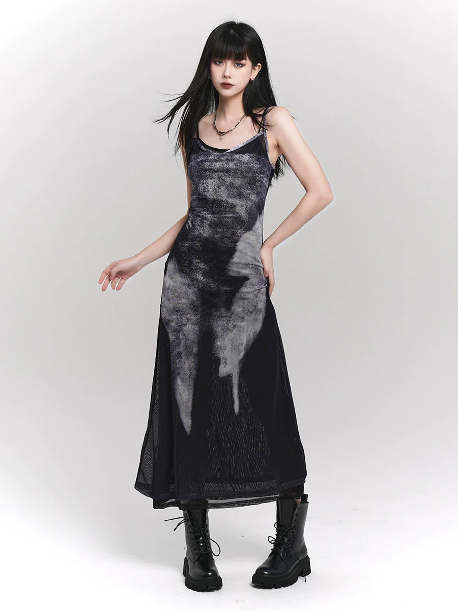 Tight Design Mode Girl Dark Ghost Camisole