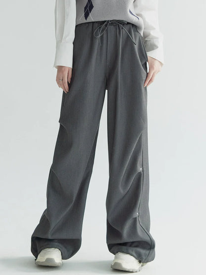 Loose Casual Pants Dark Mode