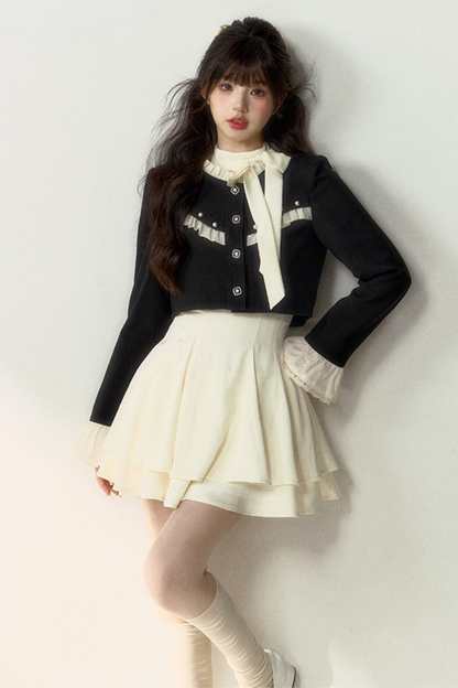Kurze Jacke im French Chic