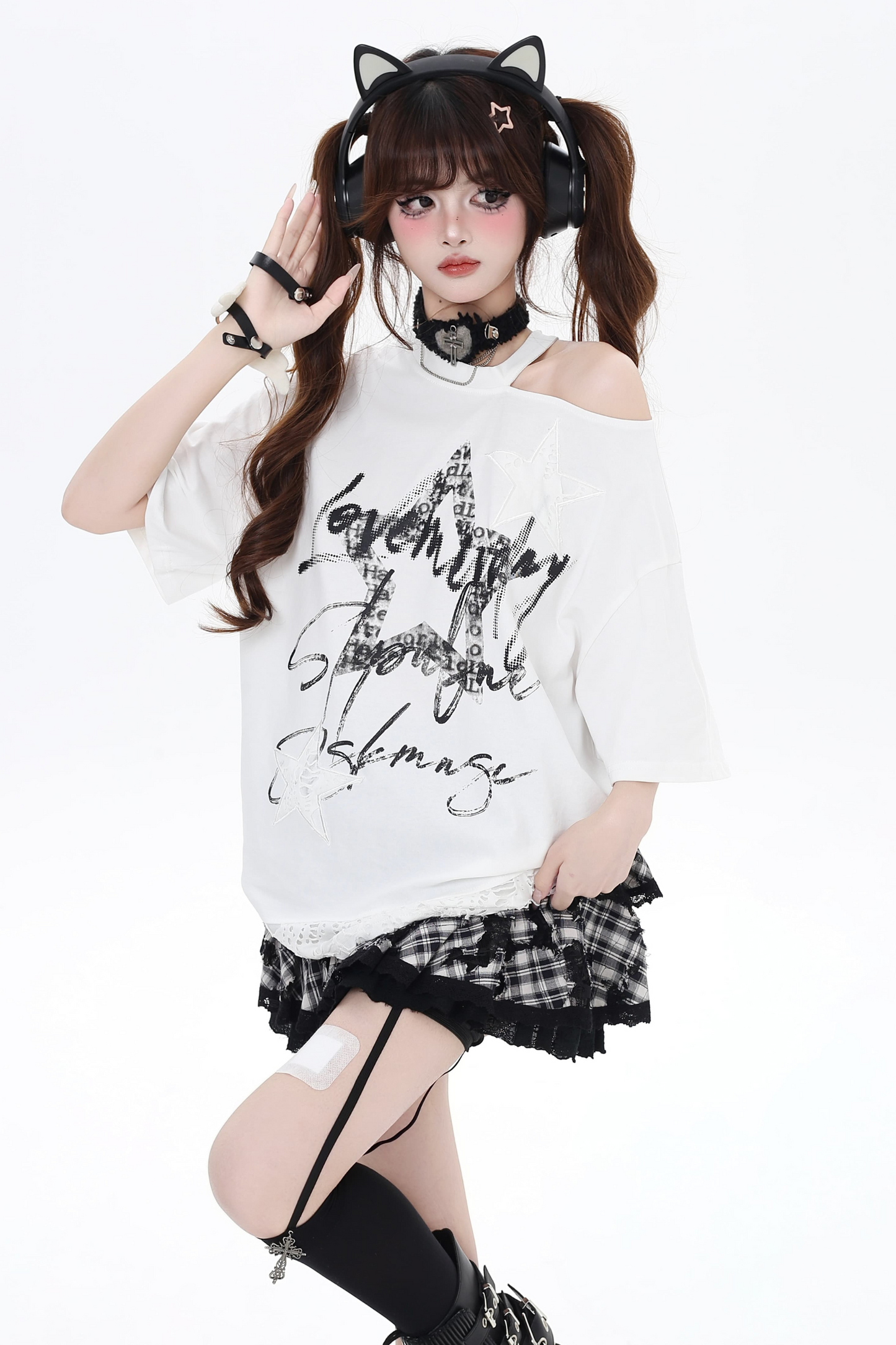 Strapless Starry Sweet Cool Design American Top
