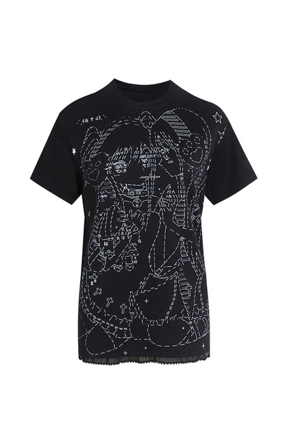 Mine Design T-Shirt Shailoose Anime